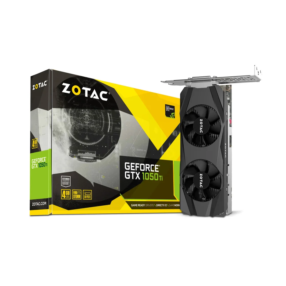 Видео карта ZOTAC GeForce GTX 1050 Ti Low Profile