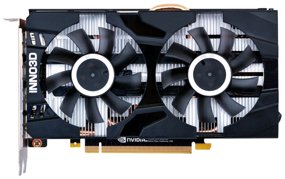 Видео карта INNO3D GeForce GTX 1660 Ti Twin X2 6GB