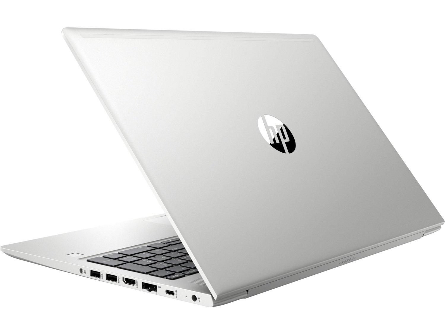Лаптоп HP ProBook 450 G7, Intel Core i5-10210U, 8GB DDR4, 256Gb SSD, FHD 15.6", nVidia MX130 2GB, Free DOS, Сребрист