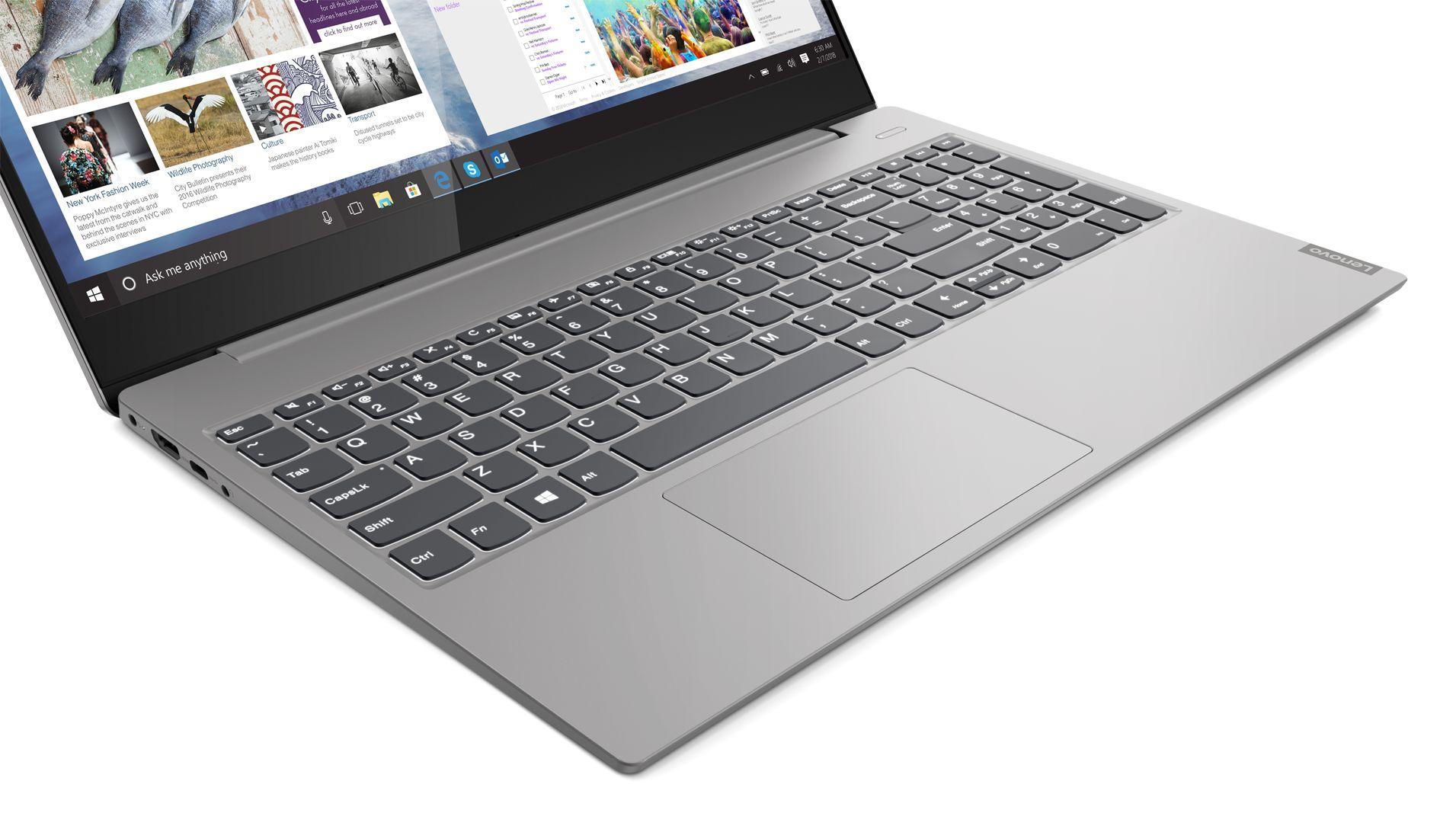 Лаптоп Lenovo S340-15IIL (81WL001HPB), i5-1035G1, 15.6" FHD, 8GB DDR4, 256Gb SSD, NVIDIA GeForce MX250 2GB GDDR5, Win 10, Черен