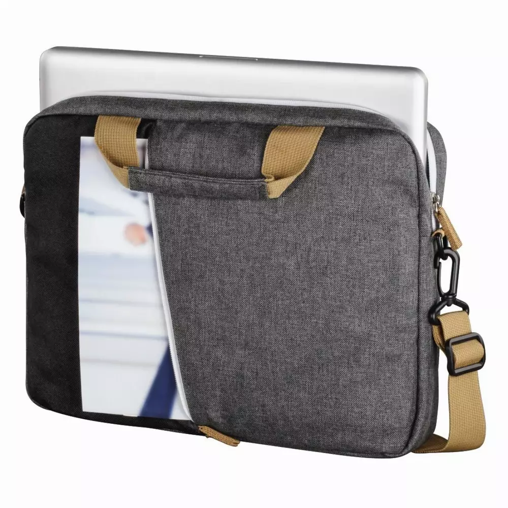 Чанта за лаптоп HAMA Florence, до 40 см (15.6"), Черен/Сив