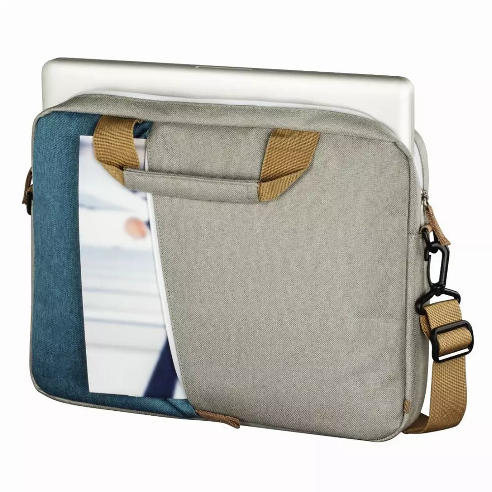 Чанта за лаптоп HAMA Florence, до 40 см (15.6"), Син/Сив