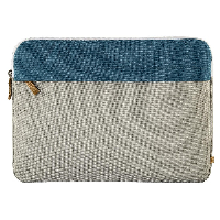 Калъф за лаптоп HAMA Florenz 101571, 13.3", Петрол/Сив