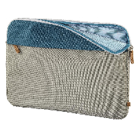 Калъф за лаптоп HAMA Florenz 101571, 13.3", Петрол/Сив