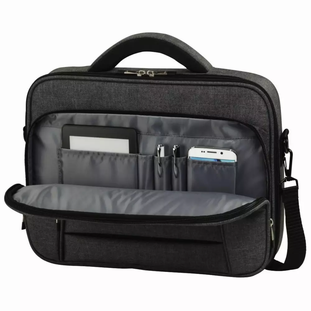 Чанта за лаптоп HAMA Business 101576, до 40 см (15.6"), Сив