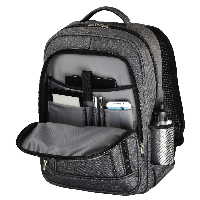 Раница за лаптоп HAMA Business, до 40 см, 15.6", Сив