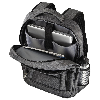 Раница за лаптоп HAMA Business, до 40 см, 15.6", Сив