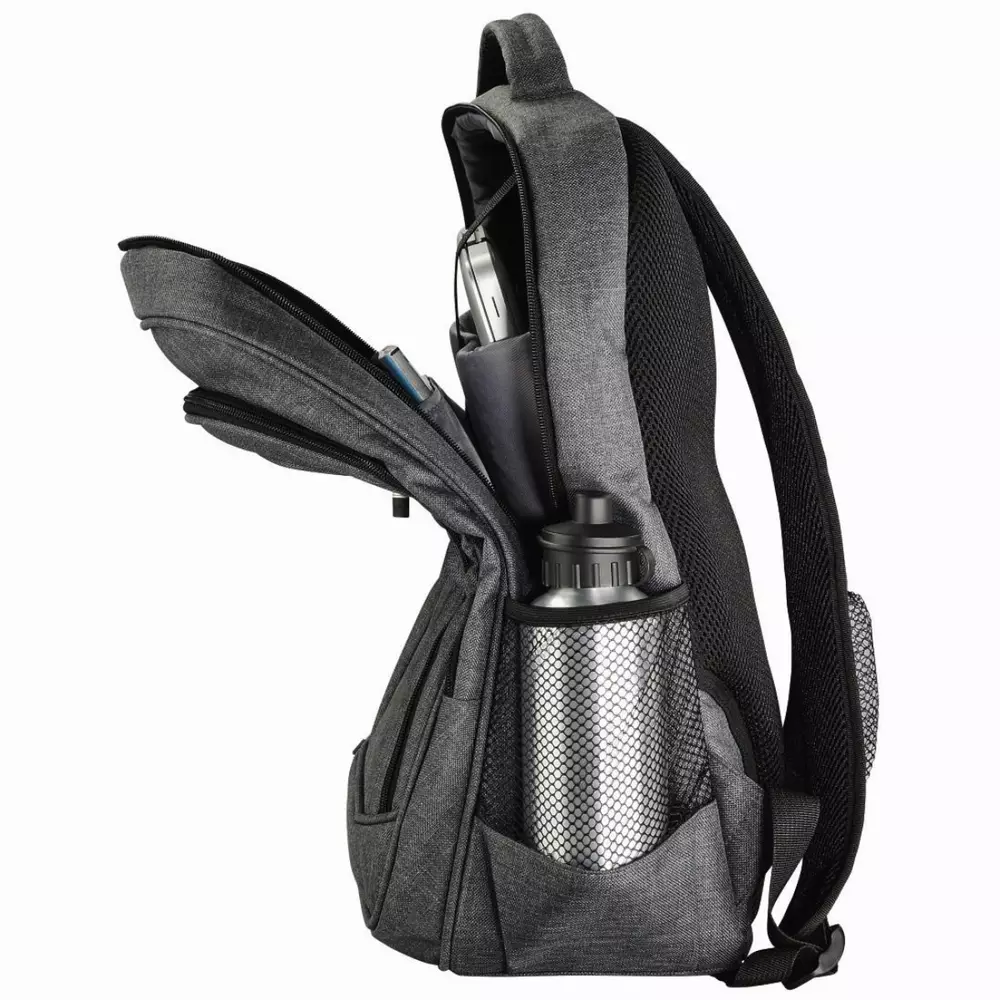 Раница за лаптоп HAMA Business, до 40 см, 15.6", Сив