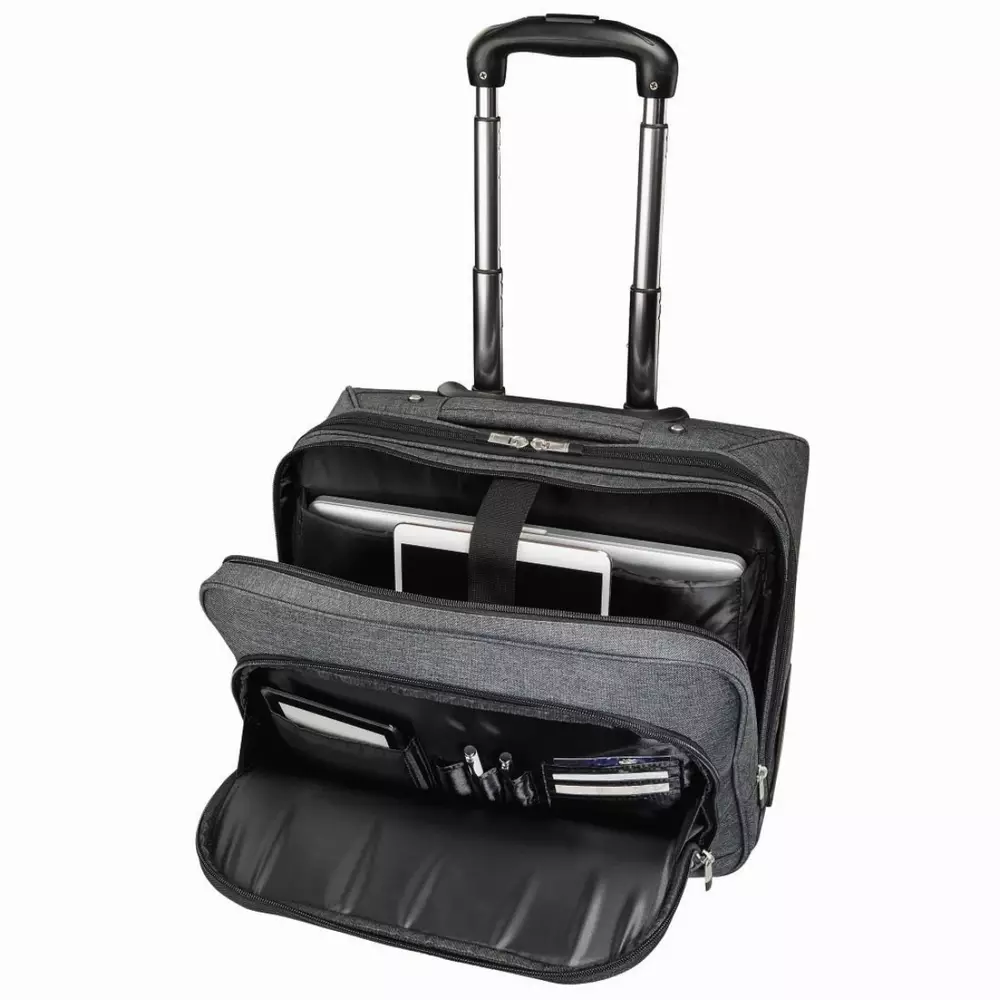 Куфар за лаптоп HAMA Business, до 40 см, 15.6", Сив