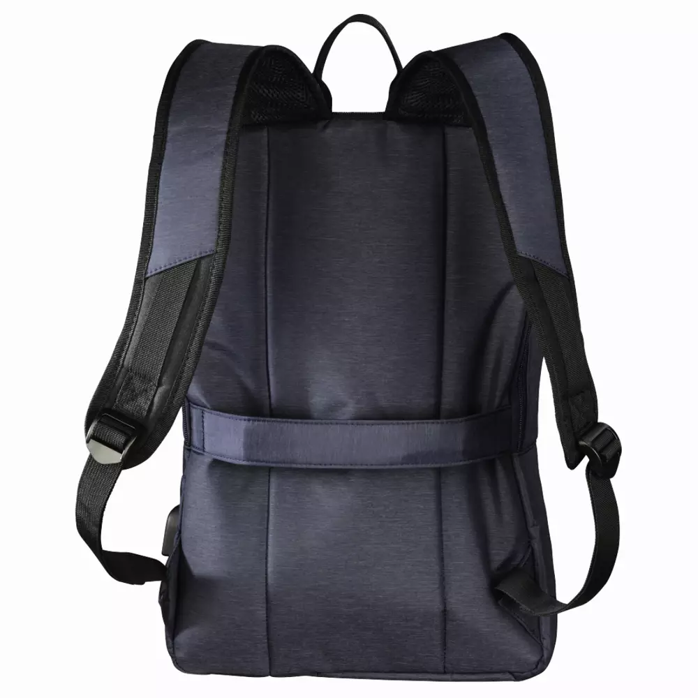 Раница за лаптоп HAMA Manchester, до 40 см, 15.6", с изведен USB порт, синя