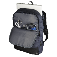 Раница за лаптоп HAMA Manchester, до 40 см, 15.6", с изведен USB порт, черен