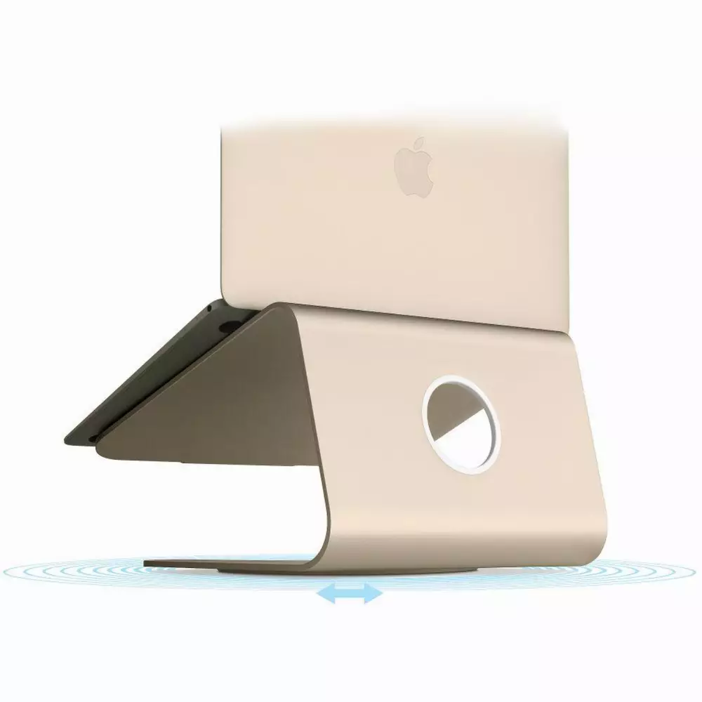 Поставка за лаптоп Rain Design mStand360, Златиста