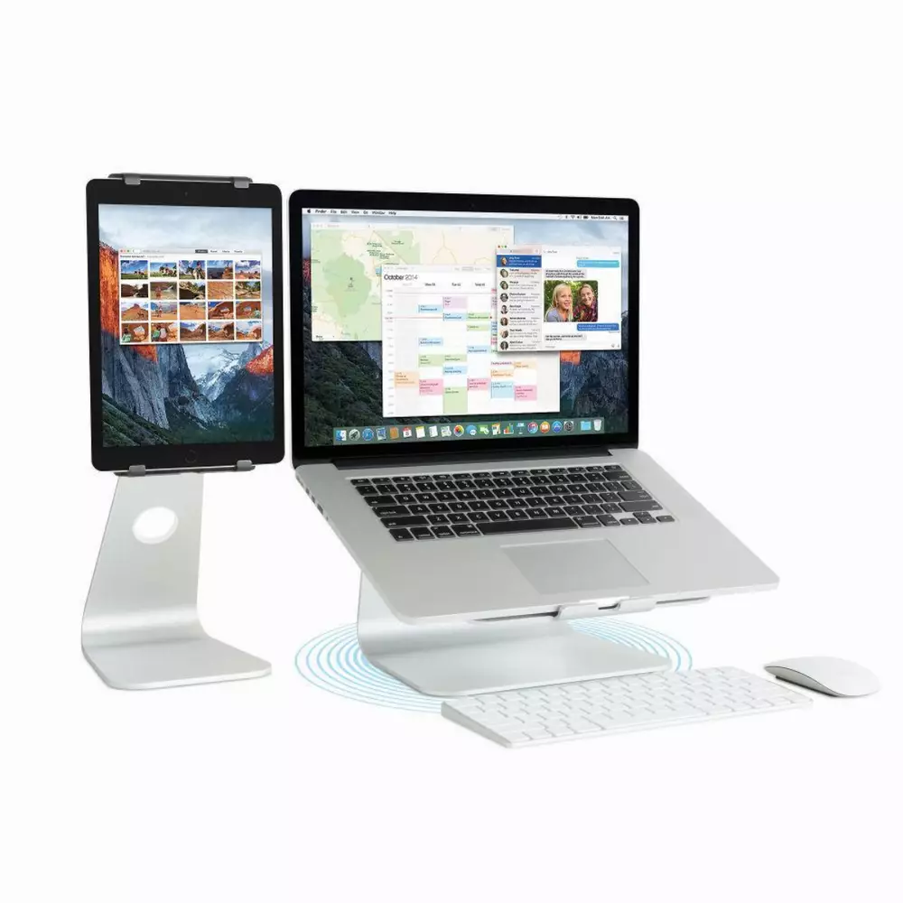 Поставка за лаптоп Rain Design mStand360, Златиста