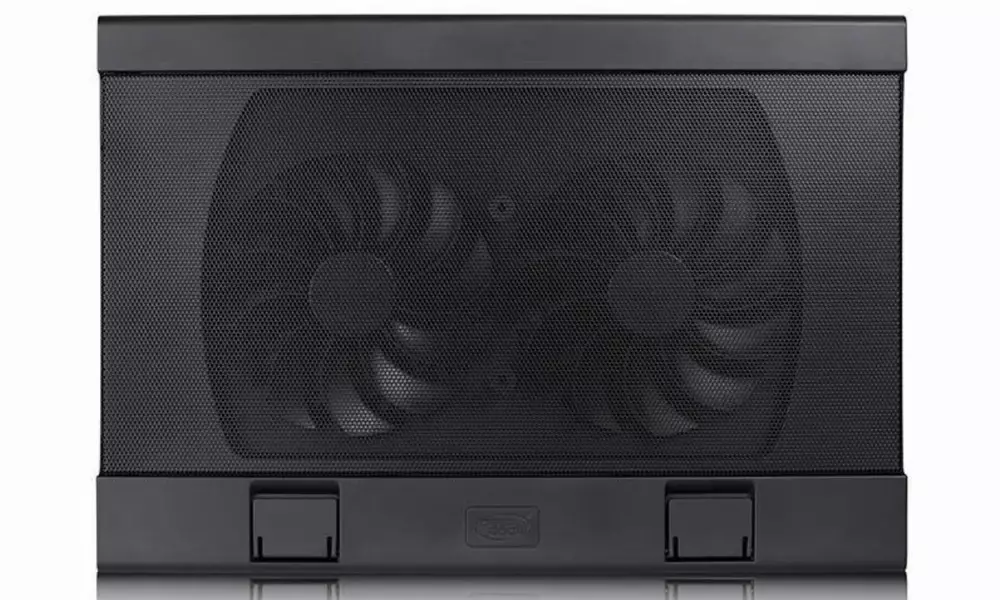 Охладител за лаптоп DeepCool WIND PAL, 17", 2x140 mm, Черен