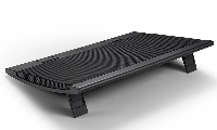 Охладител за лаптоп DeepCool WIND PAL, 17", 2x140 mm, Черен