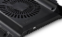 Охладител за лаптоп DeepCool N8 BLACK, 17", 2x140 mm, Черен
