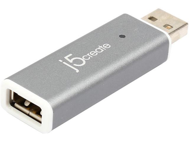 Adaptador j5create JUC610, Transfiere la pantalla de la tablet Android a un monitor de computadora con Windows, USB 2.0
