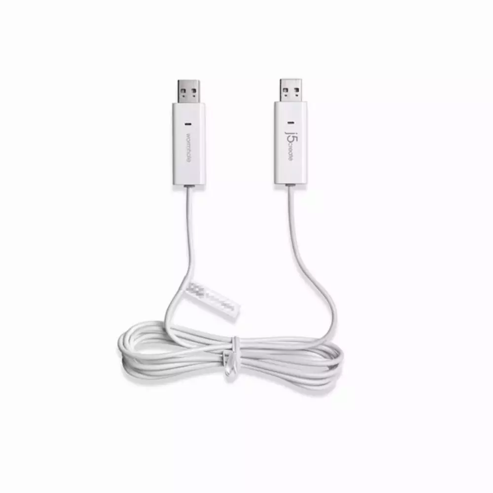 Дейта кабел USB2.0 j5create JUC100 Wormwhole, за пехвърляне на данни между компютри