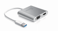 Адаптер j5create JUA360, USB 3.0 към Dual HDMI/ VGA