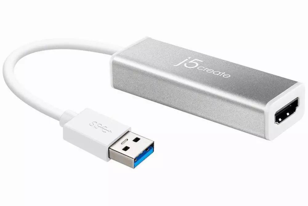 Адаптер j5create JUA355 Slim USB 3.0 към HDMI