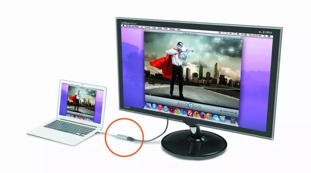 Адаптер j5create JUA355 Slim USB 3.0 към HDMI