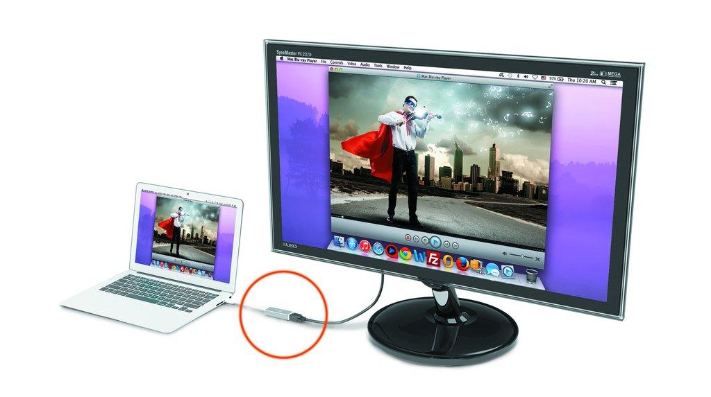Адаптер j5create JUA355 Slim USB 3.0 към HDMI 