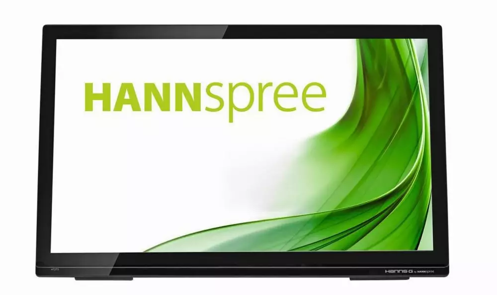 Тъч монитор HANNSPREE HT273HPB, 27" HS-IPS, FHD 1920x1080, D-Sub, HDMI, Черен