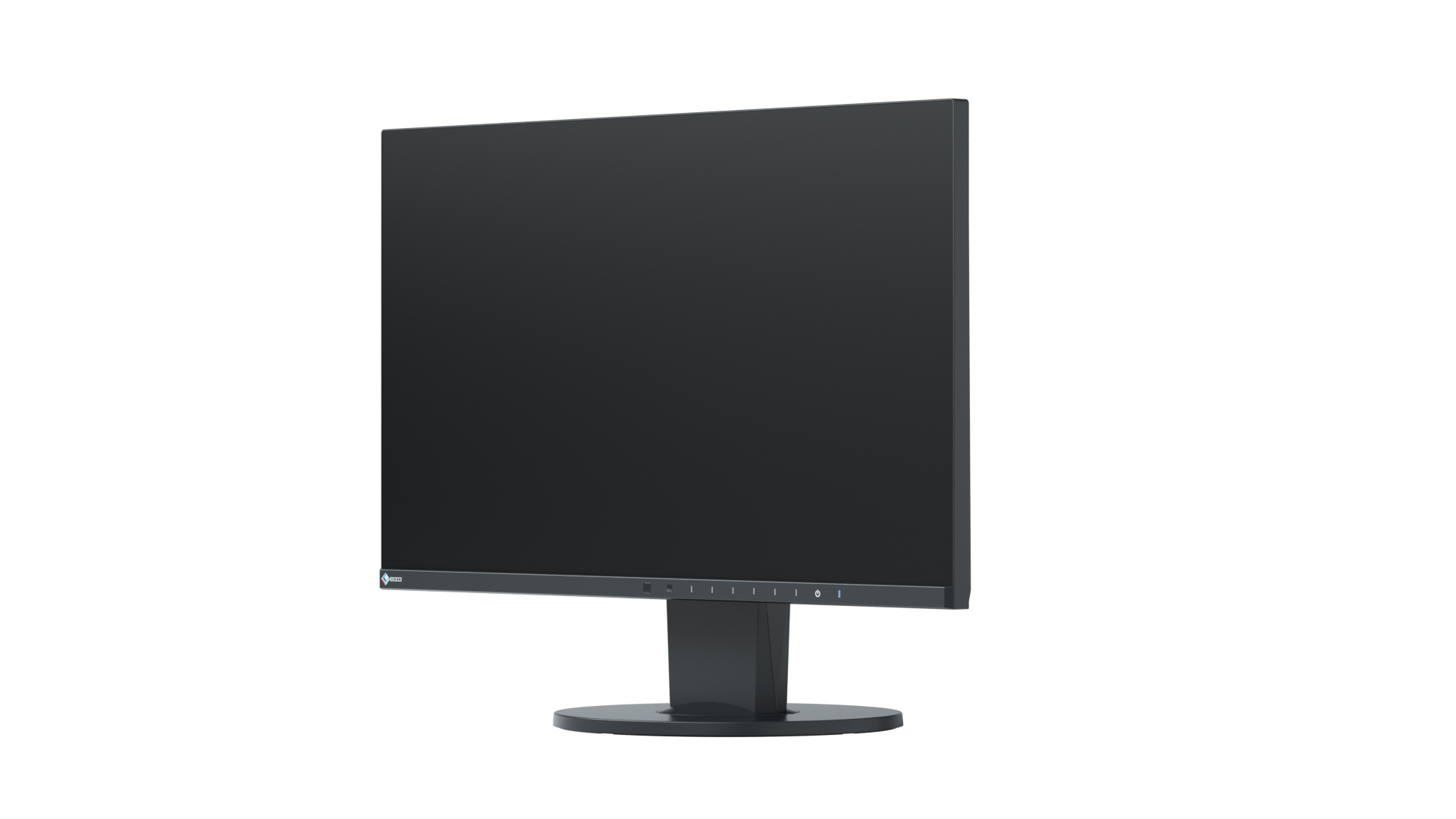 Монитор EIZO FlexScan EV2450, 23.8" IPS, FHD 1920x1080, D-Sub, DVI-D, HDMI, DisplayPort, Черен