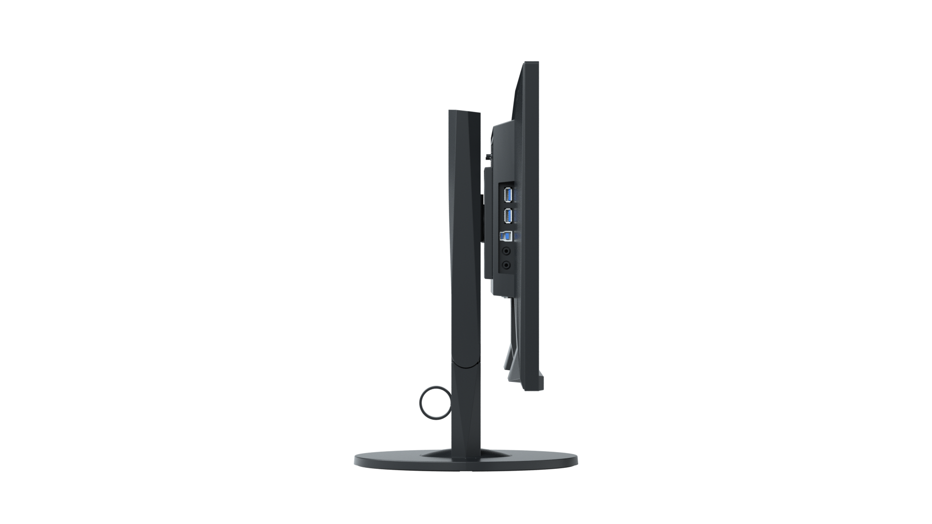 Монитор EIZO FlexScan EV2450, 23.8" IPS, FHD 1920x1080, D-Sub, DVI-D, HDMI, DisplayPort, Черен