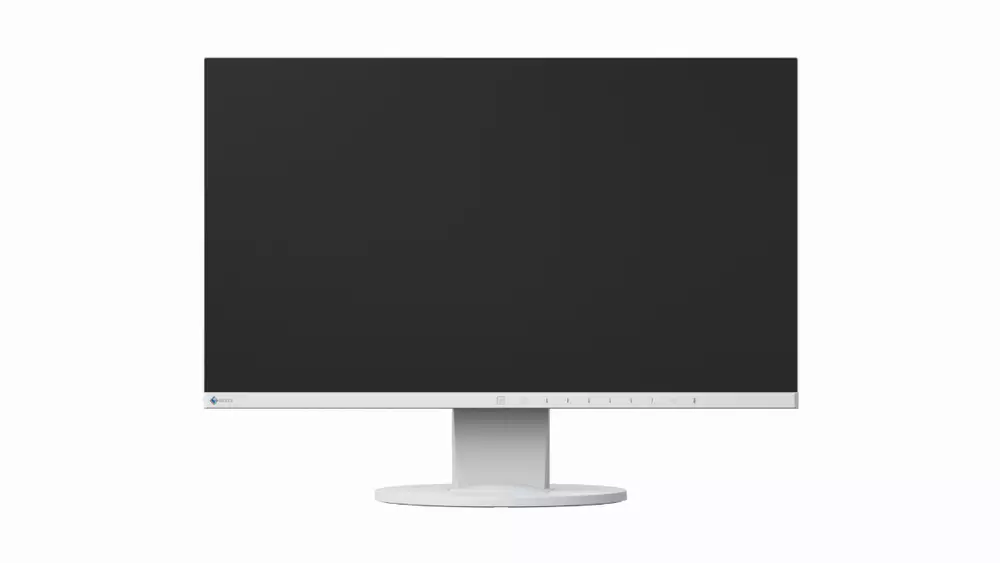 Монитор EIZO FlexScan EV2450, IPS, 23.8 inch, Wide, Full HD, D-Sub, DVI-D, HDMI, DisplayPort, Бял