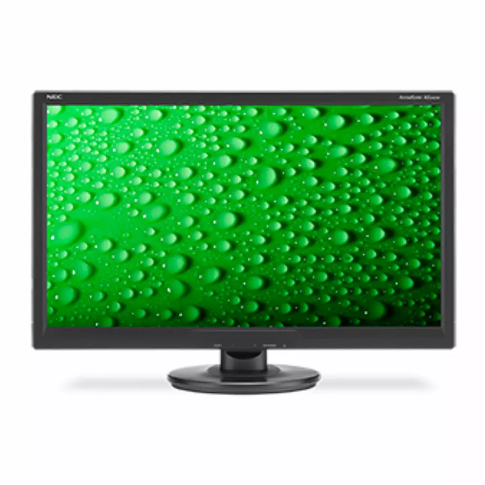 Монитор NEC AccuSync AS242W, TN, 23.6 inch, Wide, Full HD, DVI-D, D-sub, Черен