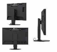 Монитор EIZO ColorEdge CS2420, 24.1" IPS, WUXGA 1920x1200, DVI-D, HDMI, DisplayPort, Черен
