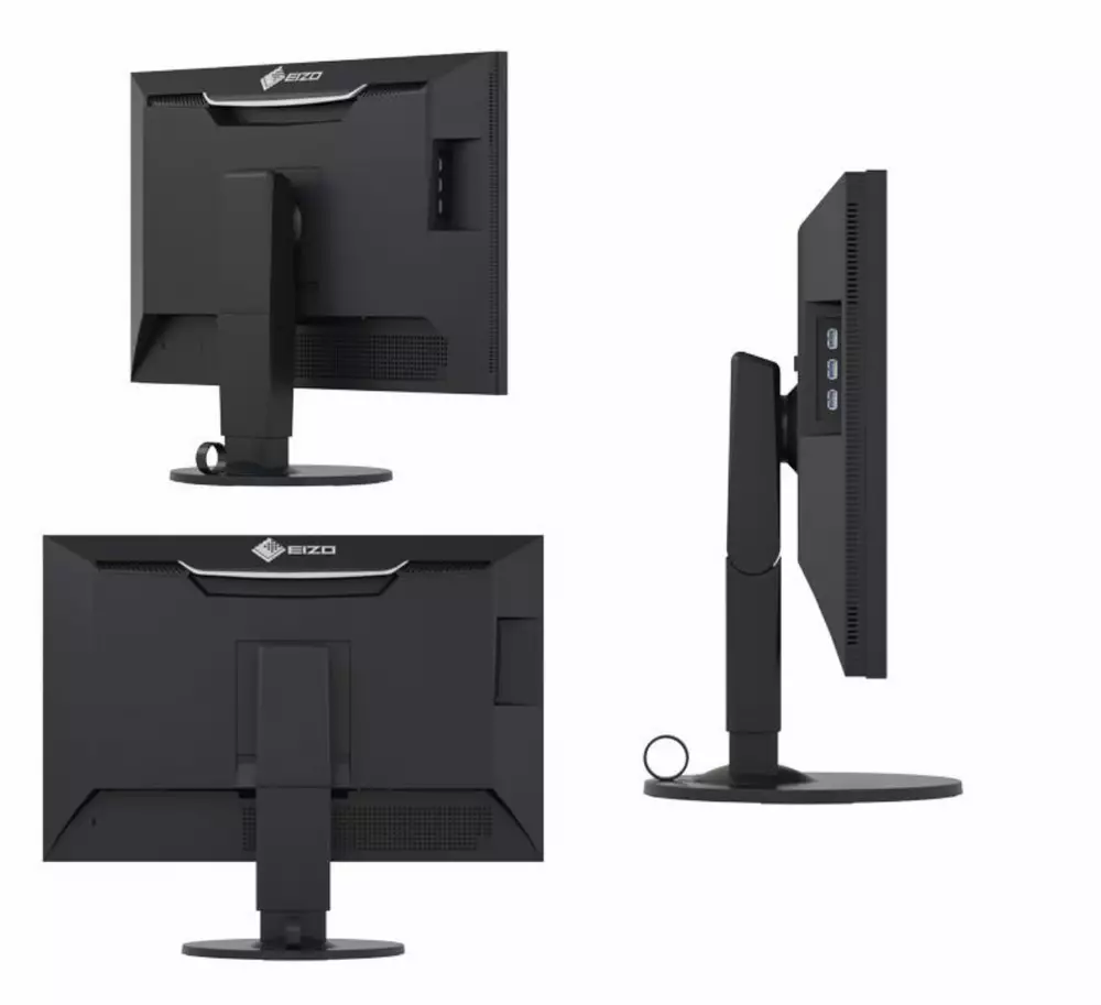 Монитор EIZO ColorEdge CS2420, 24.1" IPS, WUXGA 1920x1200, DVI-D, HDMI, DisplayPort, Черен