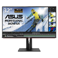 Монитор ASUS PA328Q Professional, IPS, 32 inch, Wide, UHD, HDMI, DisplayPort, Черен