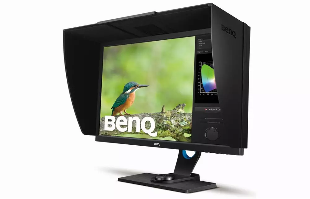 Монитор BenQ SW2700PT, AHVA (IPS)&lrm;, 27 inch, Wide, WQHD, DVI-DL, HDMI, DP, Черен