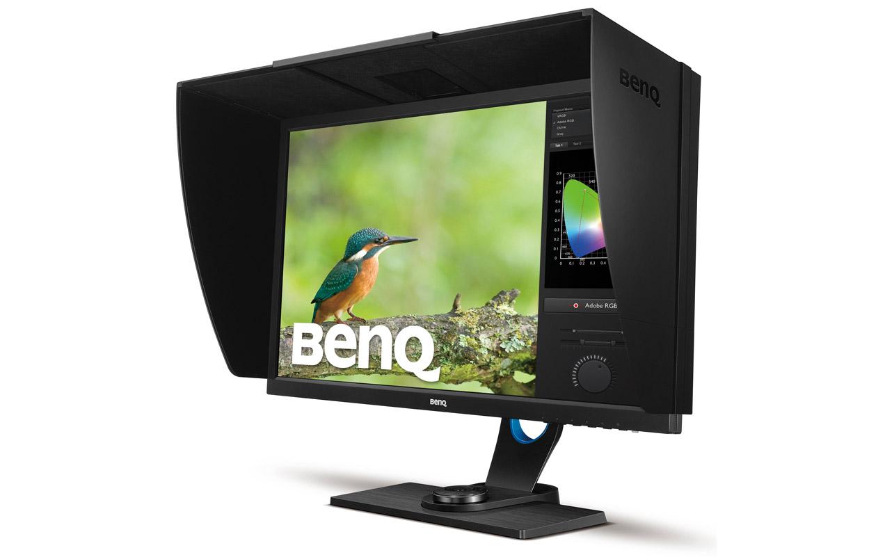 Монитор BenQ SW2700PT, AHVA (IPS)‎, 27 inch, Wide, WQHD, DVI-DL, HDMI, DP, Черен