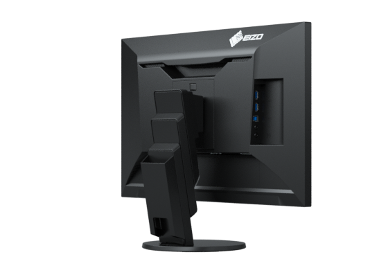 Монитор EIZO FlexScan EcoView Ultra-Slim EV2451-BK, 23.8" IPS FHD 1920x1080, D-Sub, DVI-D, HDMI, DisplayPort, Черен