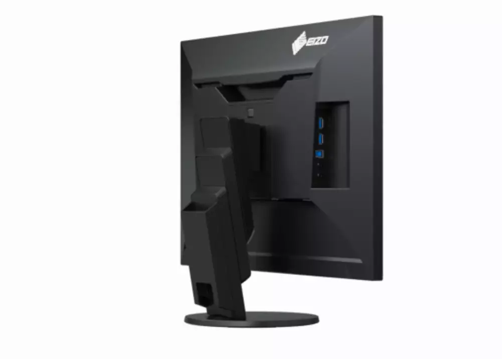 Монитор EIZO FlexScan EcoView Ultra-Slim EV2456-BK, IPS, 24.1", WUXGA 1920x1200, Черен 