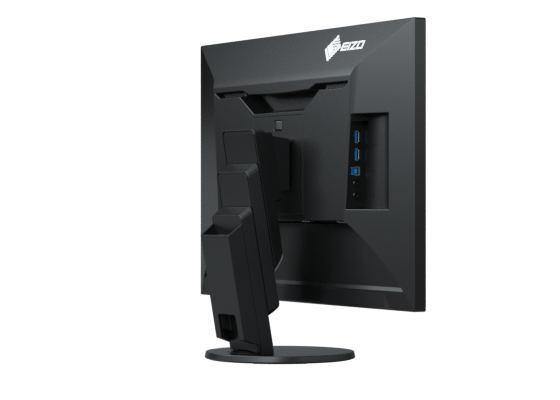 Монитор EIZO FlexScan EcoView Ultra-Slim EV2456-BK, IPS, 24.1", WUXGA 1920x1200, Черен 