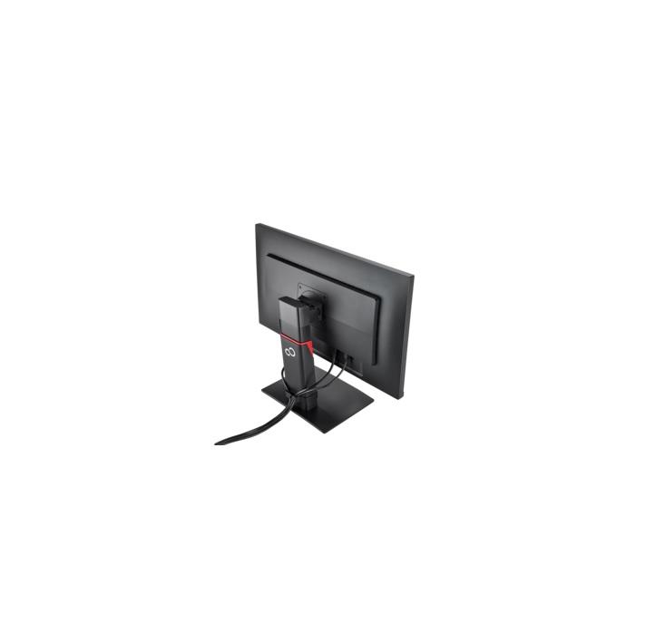 Монитор FUJITSU P27-8 TS Pro, IPS, 27 inch, Wide, QHD, DVI, DisplayPort, HDMI, Черен