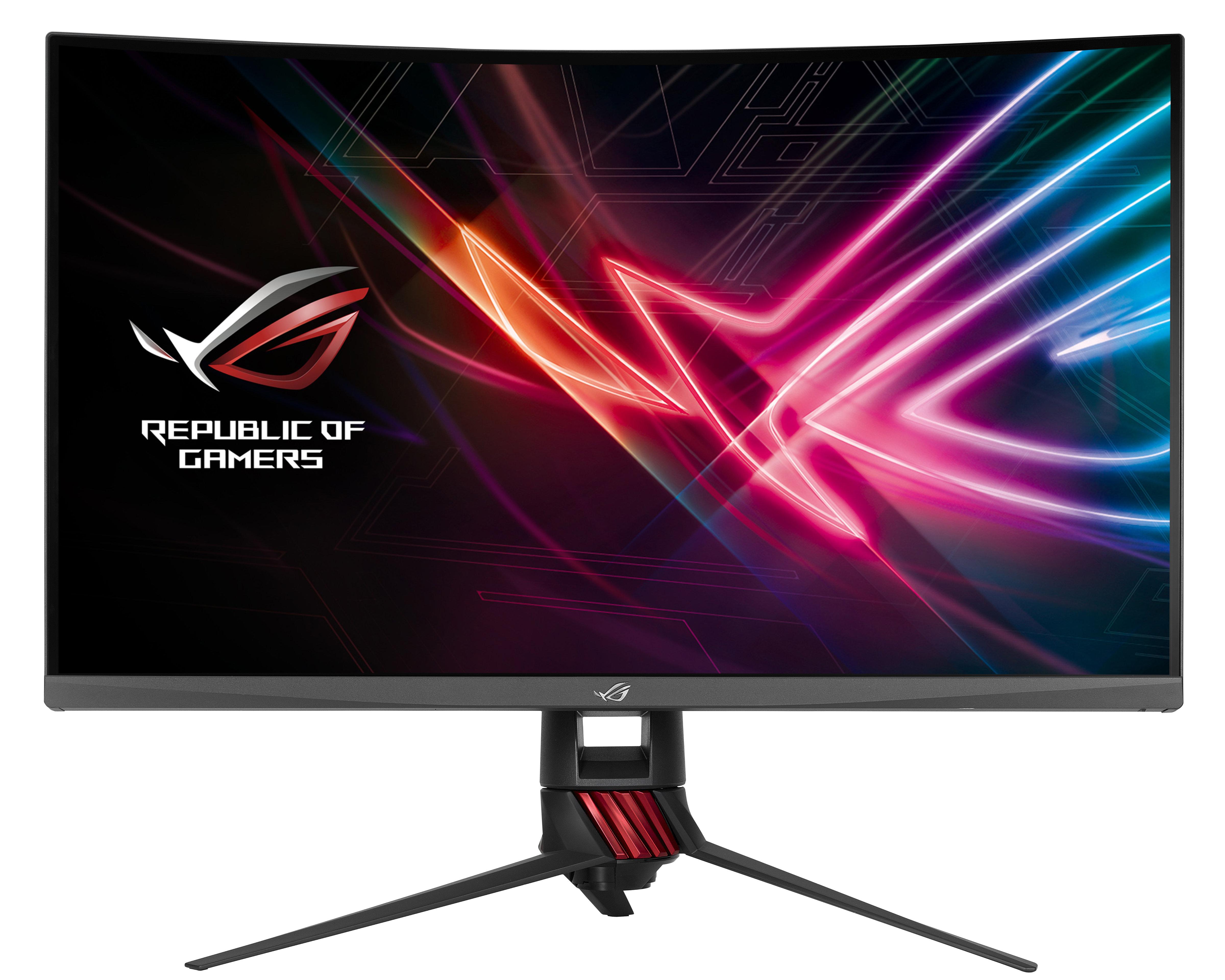 Монитор ASUS 32" ROG Strix XG32VQR, WQHD (2560x1440), VA, 144Hz, 4ms, HDR,  FreeSync 2