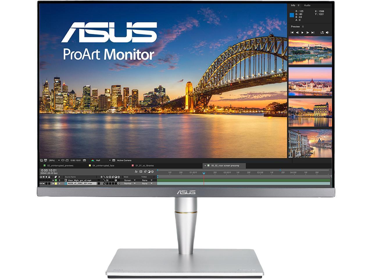 Монитор ASUS ProArt PA24AC 24.1" Professional WUXGA 1920x1200 HDR 100% SRGB ΔE < 2