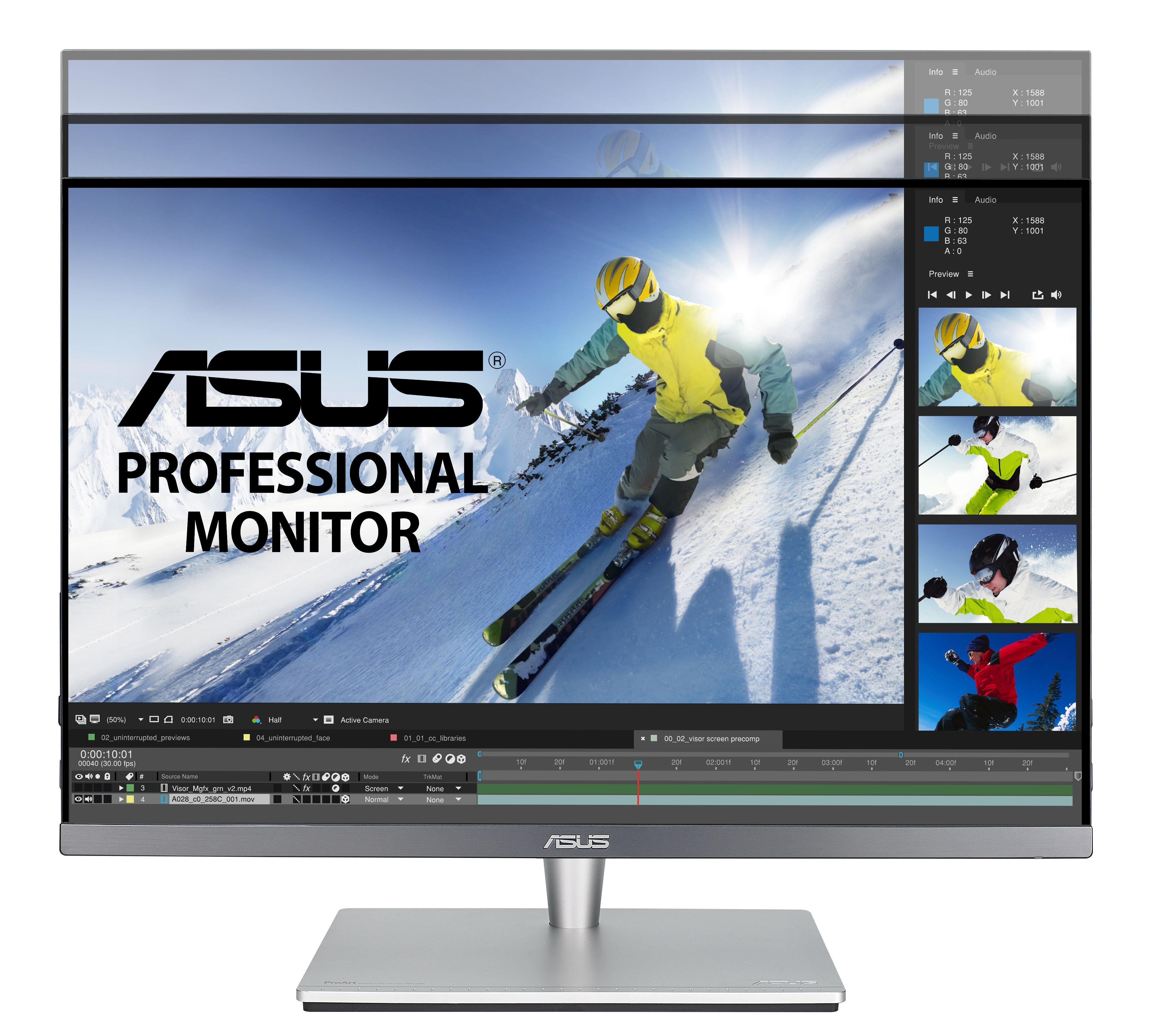 Монитор ASUS ProArt PA24AC 24.1" Professional WUXGA 1920x1200 HDR 100% SRGB ΔE < 2