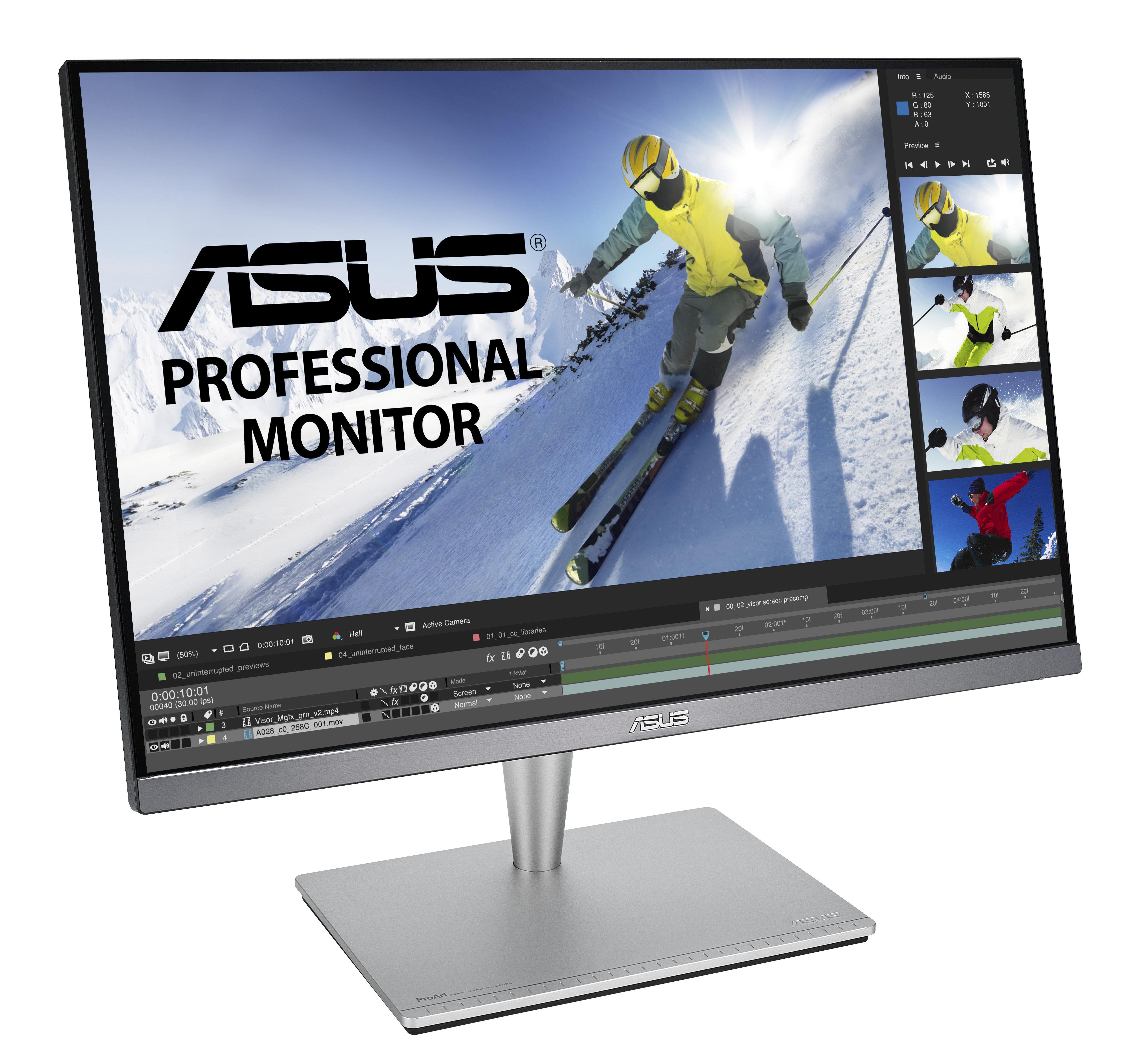 Монитор ASUS ProArt PA24AC 24.1" Professional WUXGA 1920x1200 HDR 100% SRGB ΔE < 2