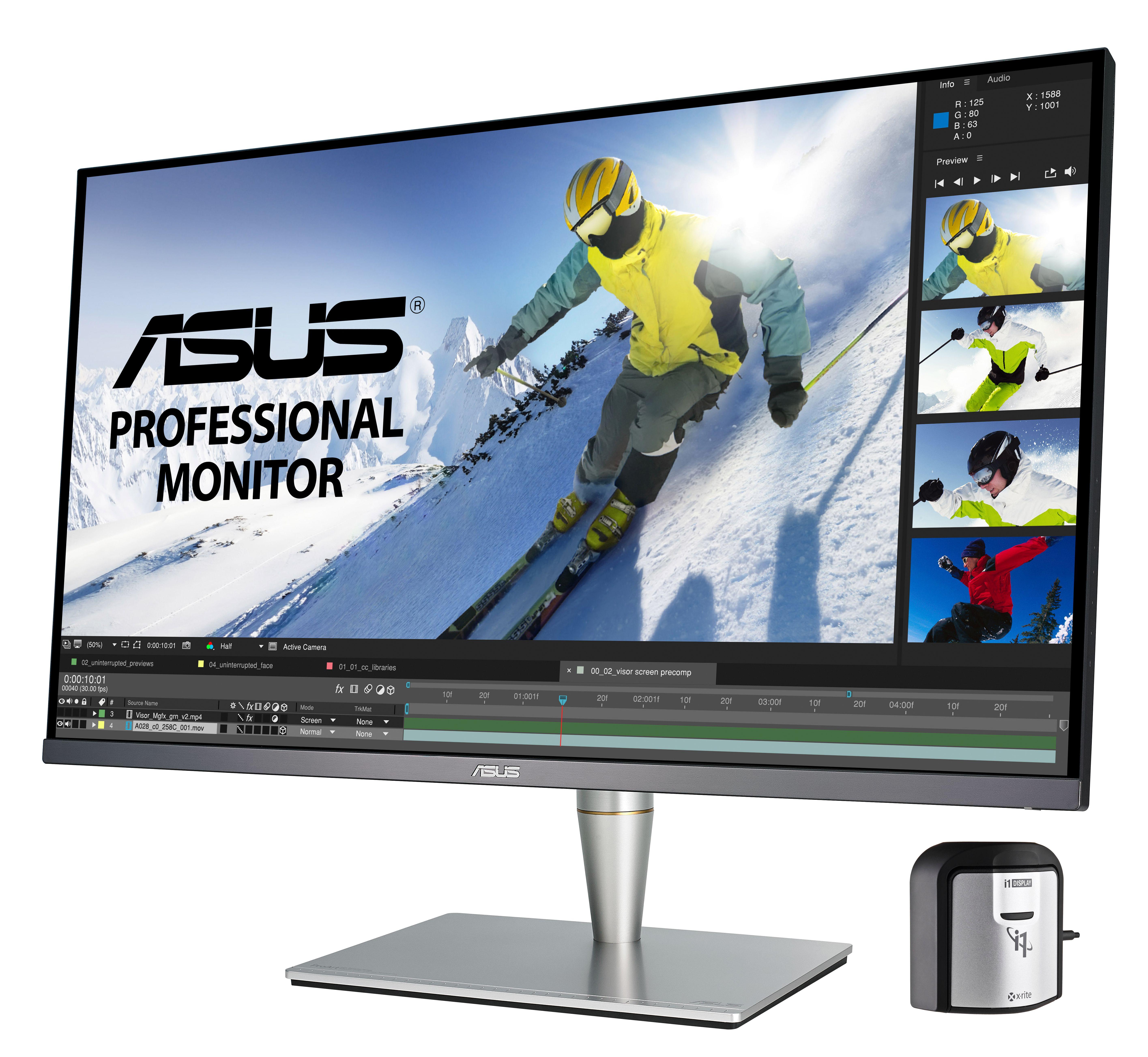 Монитор ASUS ProArt PA32UC-K 32'', 4K UHD, QDOT, HDR1000, 99.5% ADOBE RGB/95% DCI-P3