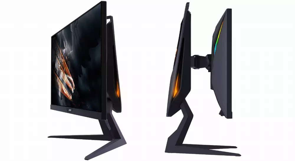 Монитор Gigabyte 24.5" AORUS KD25F, FullHD (1920x1080), TN, 240Hz, 0.5ms, FreeSync, G-Sync, RGB