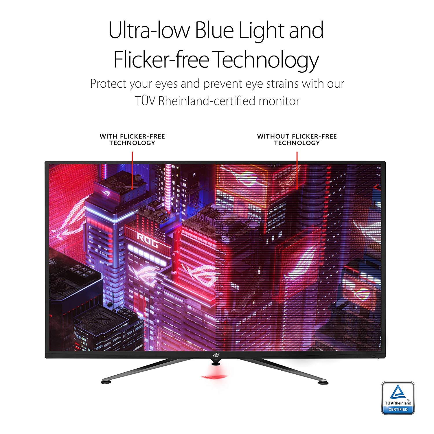 Монитор ASUS ROG STRIX XG438Q 43", 4K 3840x2160, VA, 120Hz, HDR, 90% DCI-P3, AMD FreeSync 2