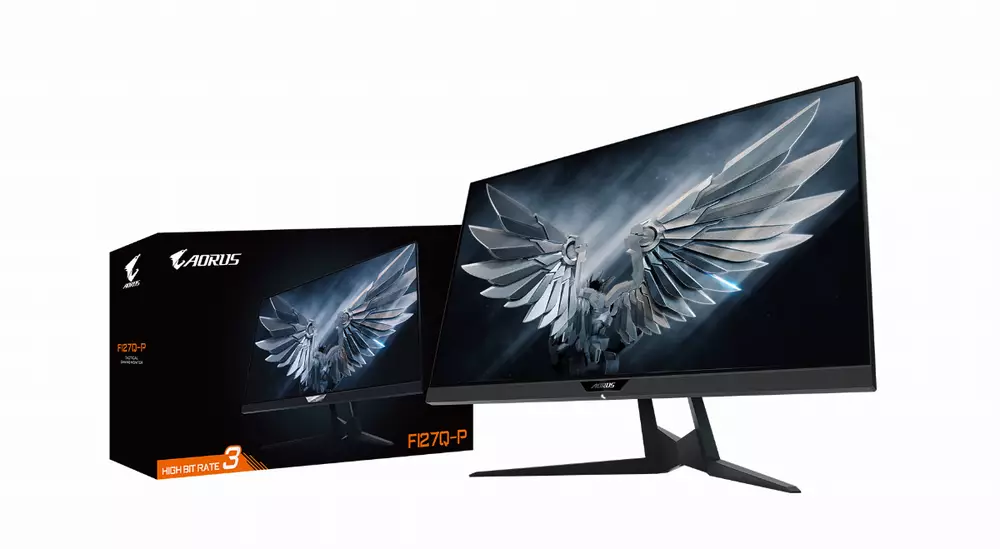 Монитор Gigabyte AORUS FI27QP-EK 27", 2K QHD 2560x1440, 165Hz, 1ms, HDR, AMD FreeSync