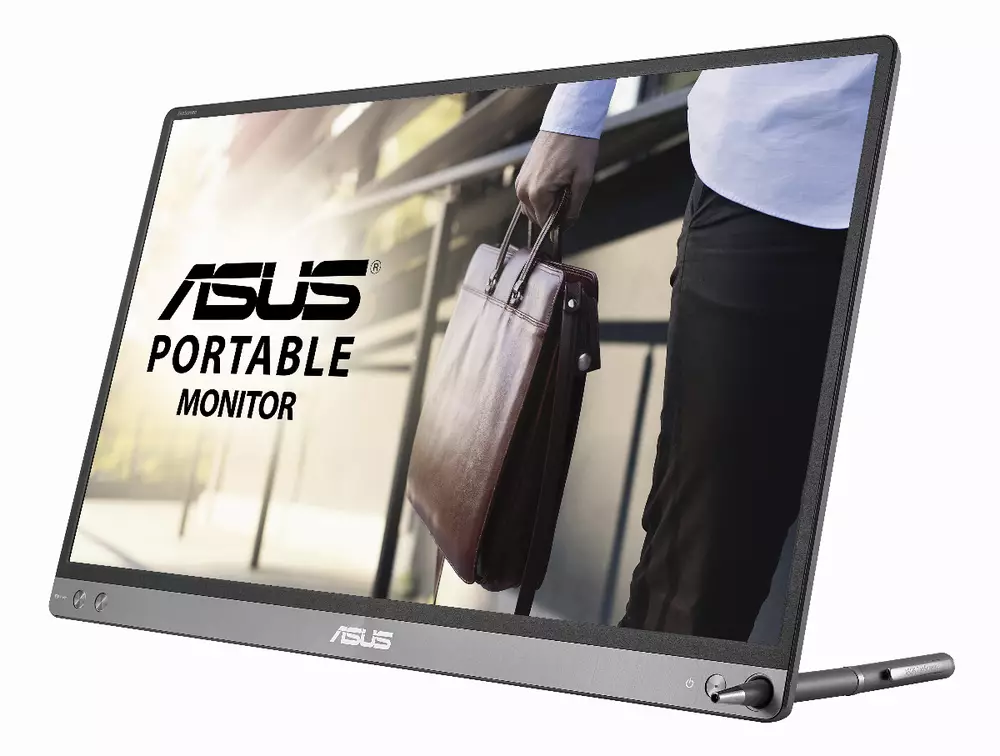 Монитор ASUS ZenScreen MB16ACM 15.6", IPS, FHD 1920x1080, 60Hz, 5ms, USB Type-C, Преносим