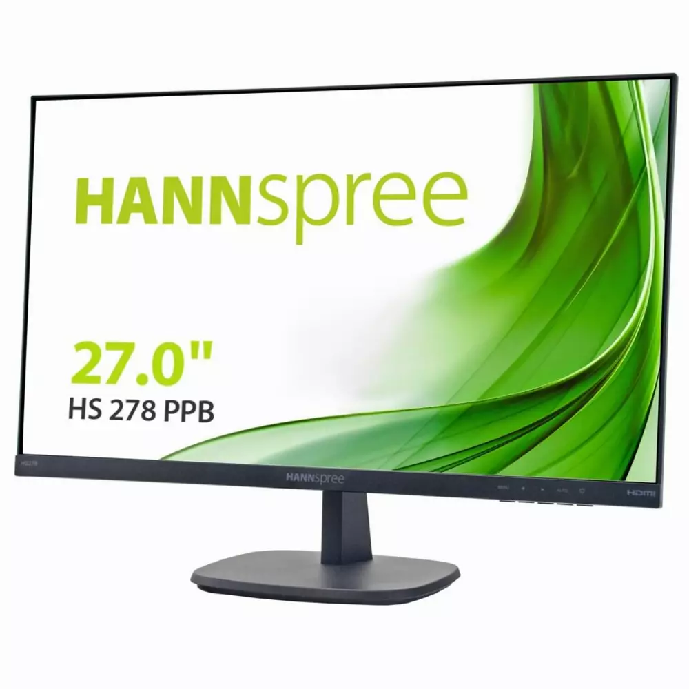 Οθόνη HANNSPREE 27" HS 278 PPB, PLS, FHD 1920x1080, 60Hz, 5ms, DP, HDMI